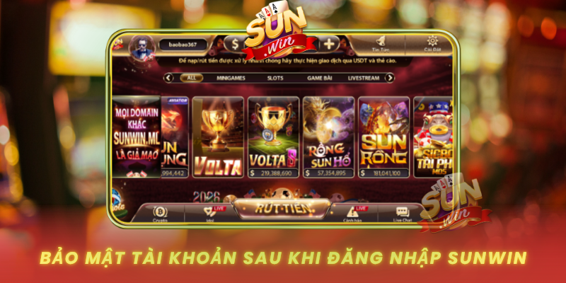 Đăng Nhập SUNWIN – Truy Cập Nhanh, Bảo Mật Tuyệt Đối 2 Bao Mat Tai Khoan Sau Khi Dang Nhap Sunwin0