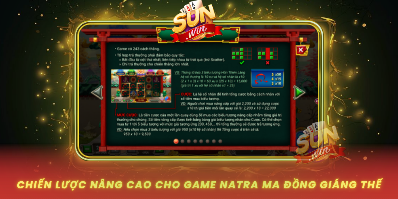 Chien Luoc Nang Cao Cho Game Natra Ma Dong Giang The