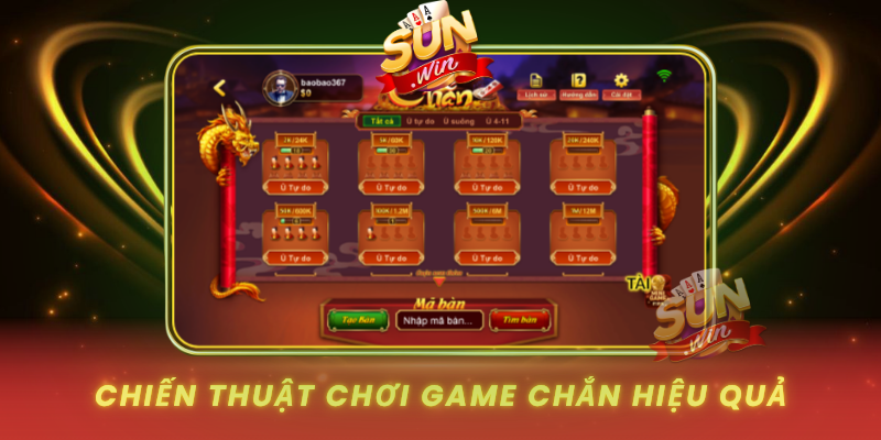 Chien Thuat Choi Game Chan Hieu Qua
