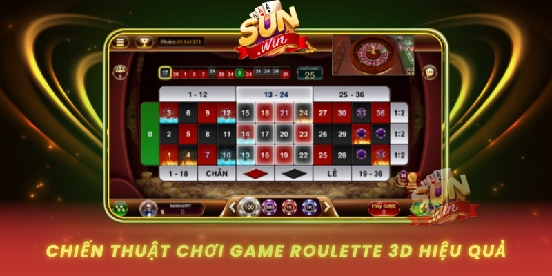Chien Thuat Choi Game Roulette 3D Hieu Qua
