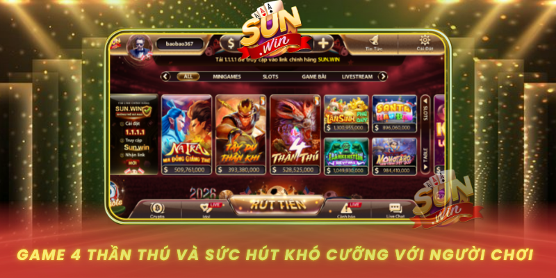 Game 4 Than Thu Va Suc Hut Kho Cuong Voi Nguoi Choi