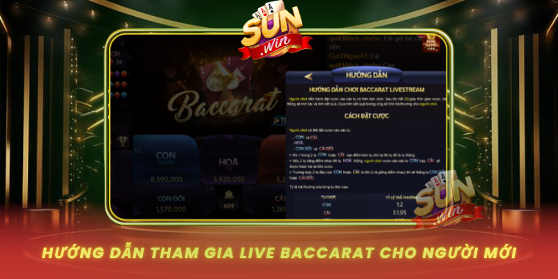 Huong Dan Tham Gia Live Baccarat Cho Nguoi Moi