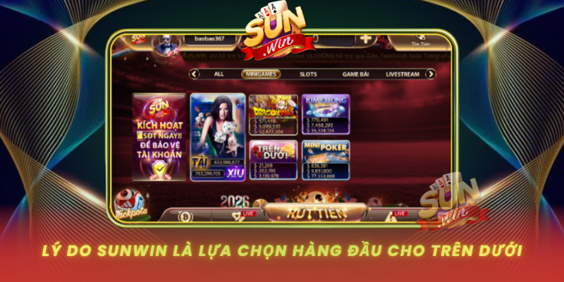 Ly Do Sunwin La Lua Chon Hang Dau Cho Tren Duoi