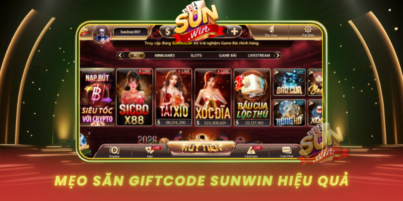 Meo San Giftcode Sunwin Hieu Qua