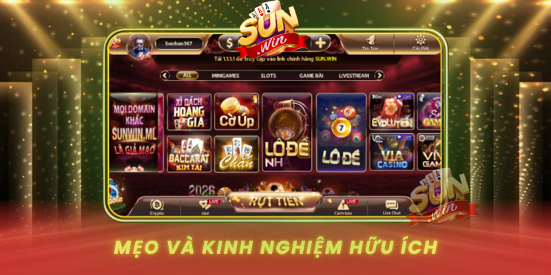 Meo Va Kinh Nghiem Huu Ich