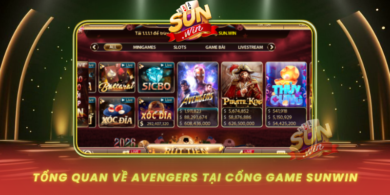 Tong Quan Ve Avengers Tai Cong Game Sunwin